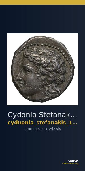 Cydonia Stefanakis 1997 Period III, Group I ; catalogue n° 205-210 — CANOA