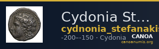 Cydonia Stefanakis 1997 Period III, Group I ; catalogue n° 205-210 — CANOA