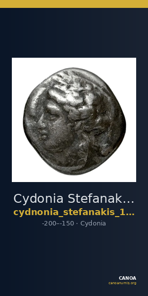 Cydonia Stefanakis 1997 Period III, Group I ; catalogue n° 230-233 — CANOA