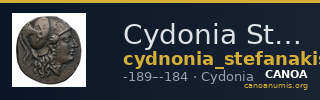 Cydonia Stefanakis 1997 Period III, Group II ; catalogue n° 303-315 — CANOA