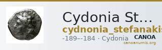 Cydonia Stefanakis 1997 Period III, Group II ; catalogue n° 317-318, 323-326 — CANOA