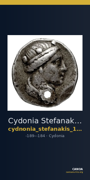 Cydonia Stefanakis 1997 Period III, Group II ; catalogue n° 337 — CANOA