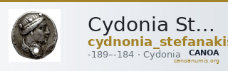 Cydonia Stefanakis 1997 Period III, Group II ; catalogue n° 337 — CANOA