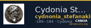 Cydonia Stefanakis 1997 Period III, Group II ; catalogue n° 337 — CANOA