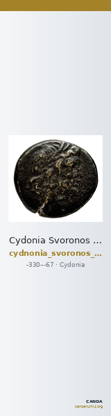 Cydonia Svoronos 1890 (1972) 31-35, 68-70 — CANOA