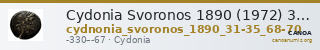 Cydonia Svoronos 1890 (1972) 31-35, 68-70 — CANOA