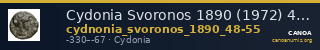 Cydonia Svoronos 1890 (1972) 48-55 — CANOA