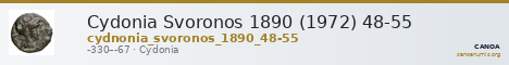 Cydonia Svoronos 1890 (1972) 48-55 — CANOA