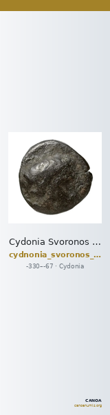 Cydonia Svoronos 1890 (1972) 56-57 — CANOA