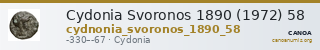 Cydonia Svoronos 1890 (1972) 58 — CANOA