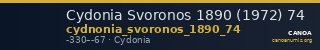 Cydonia Svoronos 1890 (1972) 74 — CANOA