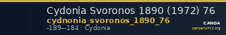 Cydonia Svoronos 1890 (1972) 76 — CANOA