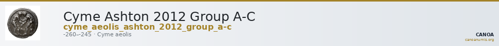 Cyme Ashton 2012 Group A-C — CANOA