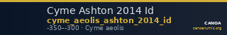 Cyme Ashton 2014 Id — CANOA