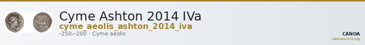 Cyme Ashton 2014 IVa — CANOA