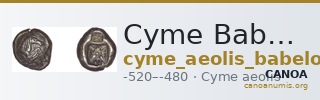Cyme Babelon 1907 533 — CANOA