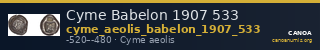 Cyme Babelon 1907 533 — CANOA