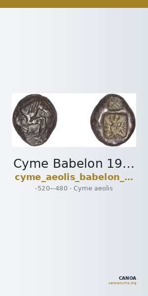 Cyme Babelon 1907 535 — CANOA