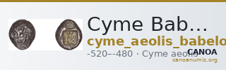 Cyme Babelon 1907 535 — CANOA