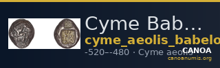 Cyme Babelon 1907 535 — CANOA