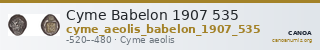 Cyme Babelon 1907 535 — CANOA