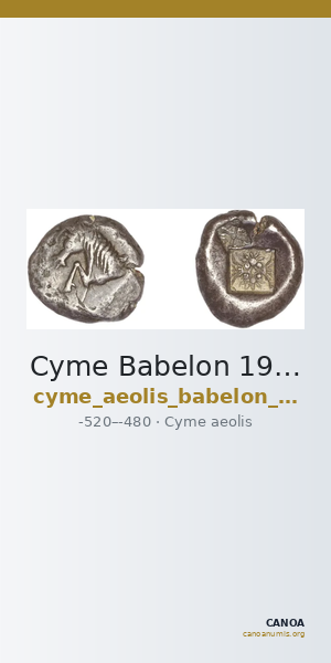 Cyme Babelon 1907 537 — CANOA