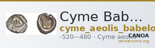 Cyme Babelon 1907 537 — CANOA