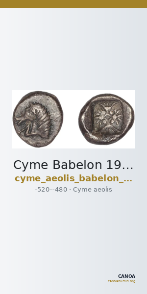 Cyme Babelon 1907 539 — CANOA