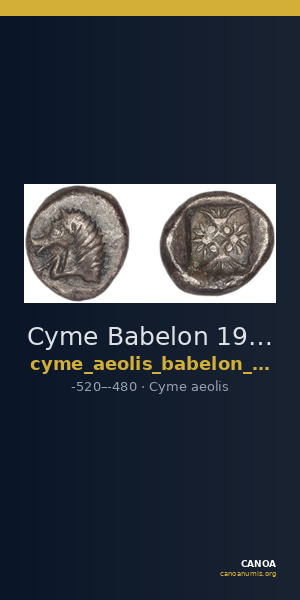 Cyme Babelon 1907 539 — CANOA