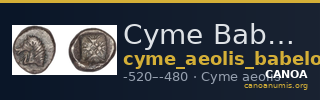 Cyme Babelon 1907 539 — CANOA
