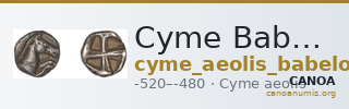 Cyme Babelon 1907 540 — CANOA