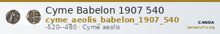 Cyme Babelon 1907 540 — CANOA