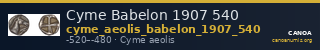 Cyme Babelon 1907 540 — CANOA