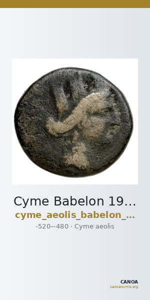 Cyme Babelon 1907 541 — CANOA
