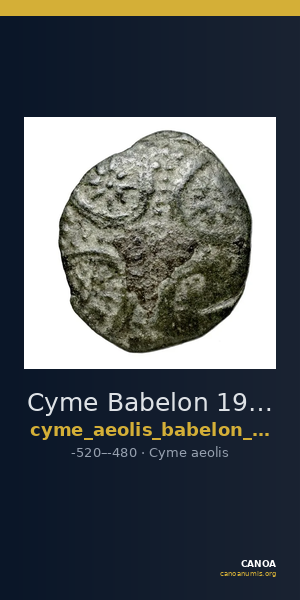 Cyme Babelon 1907 542 — CANOA