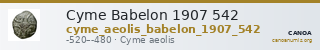 Cyme Babelon 1907 542 — CANOA