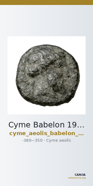 Cyme Babelon 1910 2051 — CANOA