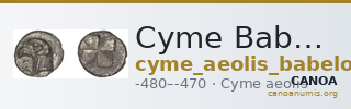 Cyme Babelon 1910 2058 — CANOA