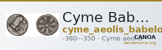 Cyme Babelon 1910 2060 — CANOA