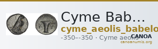 Cyme Babelon 1910 2063 — CANOA