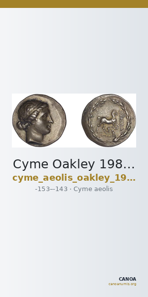 Cyme Oakley 1982 Diogenes — CANOA