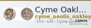 Cyme Oakley 1982 Euktemon — CANOA
