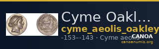 Cyme Oakley 1982 Euktemon — CANOA