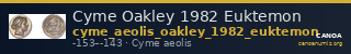 Cyme Oakley 1982 Euktemon — CANOA