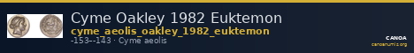 Cyme Oakley 1982 Euktemon — CANOA