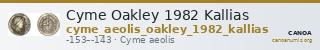 Cyme Oakley 1982 Kallias — CANOA