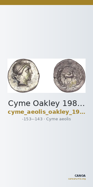 Cyme Oakley 1982 Olympios — CANOA