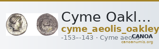 Cyme Oakley 1982 Olympios — CANOA