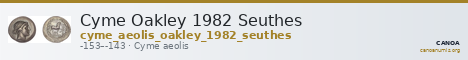 Cyme Oakley 1982 Seuthes — CANOA