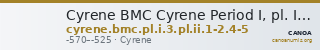 Cyrene BMC Cyrene Period I, pl. I, 3, pl. II, 1-2, 4-5 — CANOA